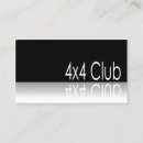 Buscar 4x4 tarjetas de visita Atv