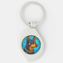 Buscar doberman llaveros Cachorro