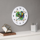 Buscar loro relojes de pared Grande