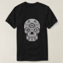 Buscar sugar skull camisetas Cráneo