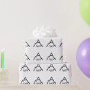 Buscar montañas papel de regalo Rústico