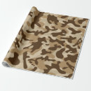 Buscar camuflaje del desierto papel de regalo Beige