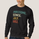 Buscar los años 70 sudaderas 1952