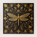 Buscar libélula puzzles Dorado