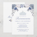 Buscar quinceanera azul invitaciones Para niños