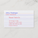 Buscar cartulina tarjetas de visita Minimalista
