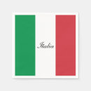 Buscar bandera de italia servilletas Europa