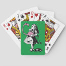Buscar maravilla barajas de cartas Alice en wonderland
