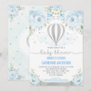 Buscar globo del aire caliente invitaciones Futura madre