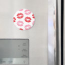 Buscar labios rojos imanes Patrón de labios