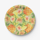 Buscar piña papel platos Acuarela