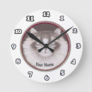 Buscar cara del gato relojes de pared Gatos