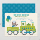 Buscar choo del choo invitaciones Para niños