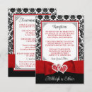 Buscar corazones dobles invitaciones Rojo