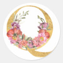 Buscar letra q pegatinas Oro