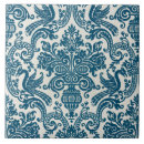 Buscar pájaros blancos azulejos Vintage