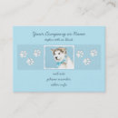 Buscar lobo gris tarjetas de visita Perro
