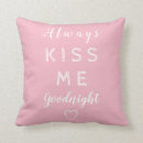 Buscar siempre beso mí buenas noches cojines Romántico