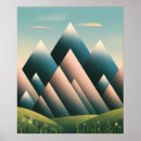 Buscar paisaje abstracto posters Mínimo