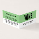Buscar taberna tarjetas de visita Vino