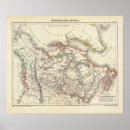 Buscar mapas de canadá posters Mapa decorativo