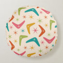 Buscar diseño geométrico circular cojines Retro