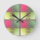 Buscar cordón relojes de pared Rosa