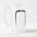 Buscar bigote cerveza vasos Negro