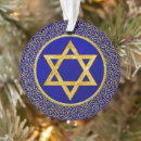 Buscar hanukkah adornos Azul