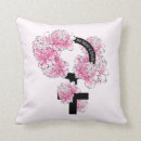 Buscar símbolo femenino cojines Feminismo