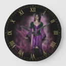 Buscar chica del gótico relojes de pared Surrealista