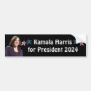 Buscar presidencia pegatinas parachoque Kamala harris