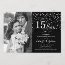 Buscar plata y negro invitaciones Para ellos
