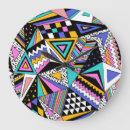 Buscar triángulos geométricos relojes de pared Tribal