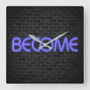 Buscar luces neón de relojes de pared General y unisex