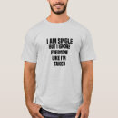 Buscar ignore me camisetas Soltero