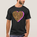 Buscar animal print camisetas Corazón
