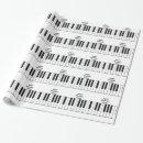 Buscar música del piano papel de regalo Cumpleaños