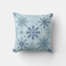 Buscar snowflakes cojines Nevado