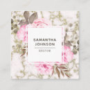 Buscar acuarela tarjetas de visita Floral