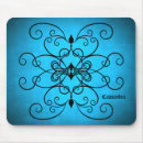 Buscar corazones negros y azules alfombrillas de raton Elegante