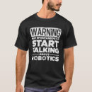 Buscar robó hombre camisetas Divertido