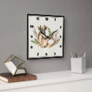 Buscar leñador relojes de pared Animal