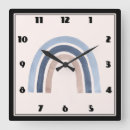 Buscar color rosa azul de relojes de pared Moderno