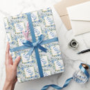 Buscar azul brillante papel de regalo Para ella