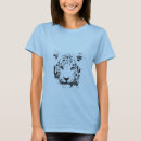 Buscar tigres blancos camisetas Para ella