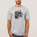 Buscar lente de cámara camisetas Profesional