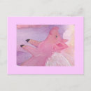 Buscar cerdo con alas postales Lindo