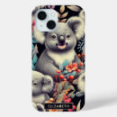 Buscar cute koala iphone fundas Naturaleza
