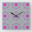 Buscar fucsia relojes de pared Adorable
